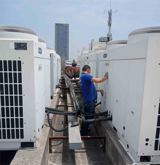 平舆中央空调制热和不制冷系统维修方法